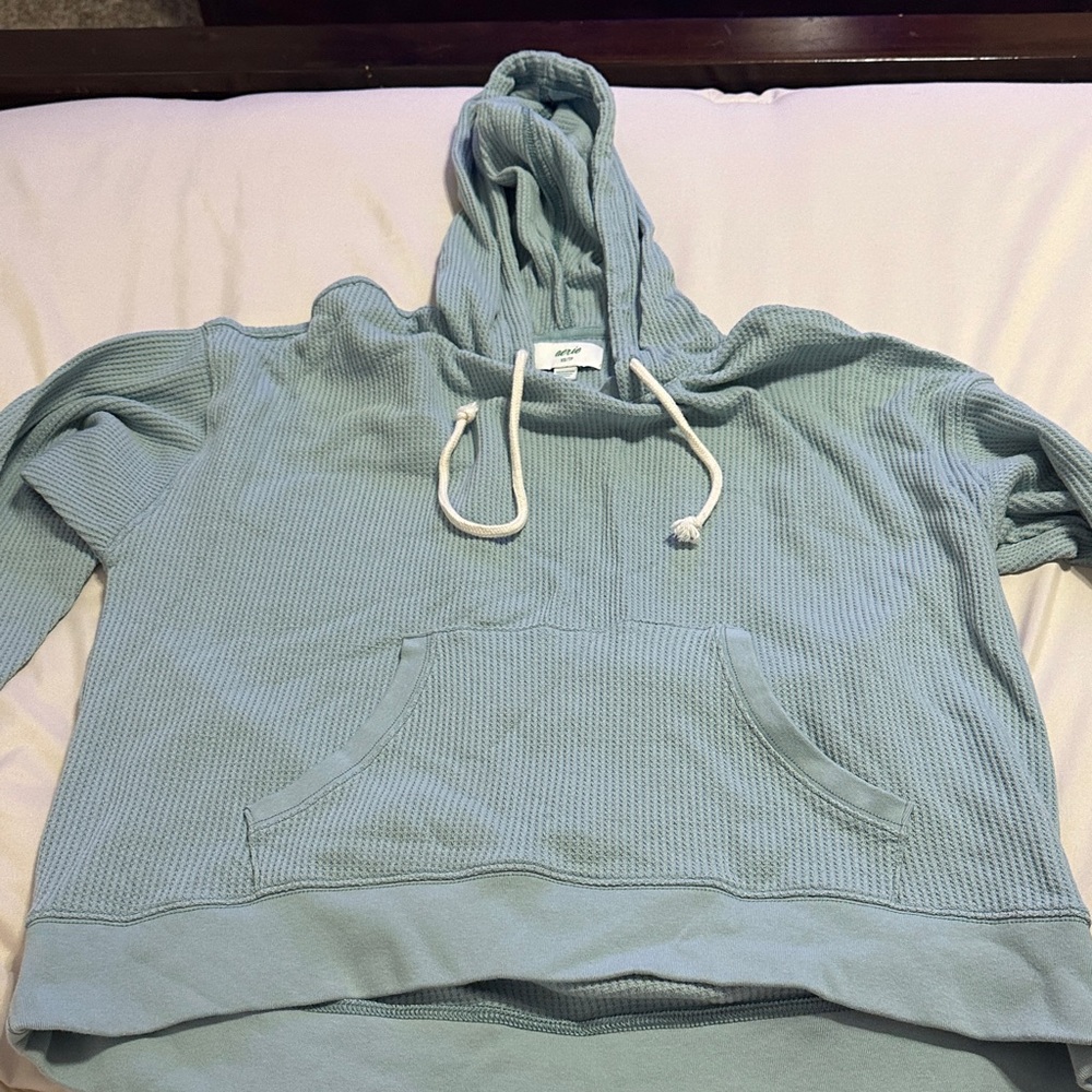 Aerie Light Blue Women's Pullover Hoodie